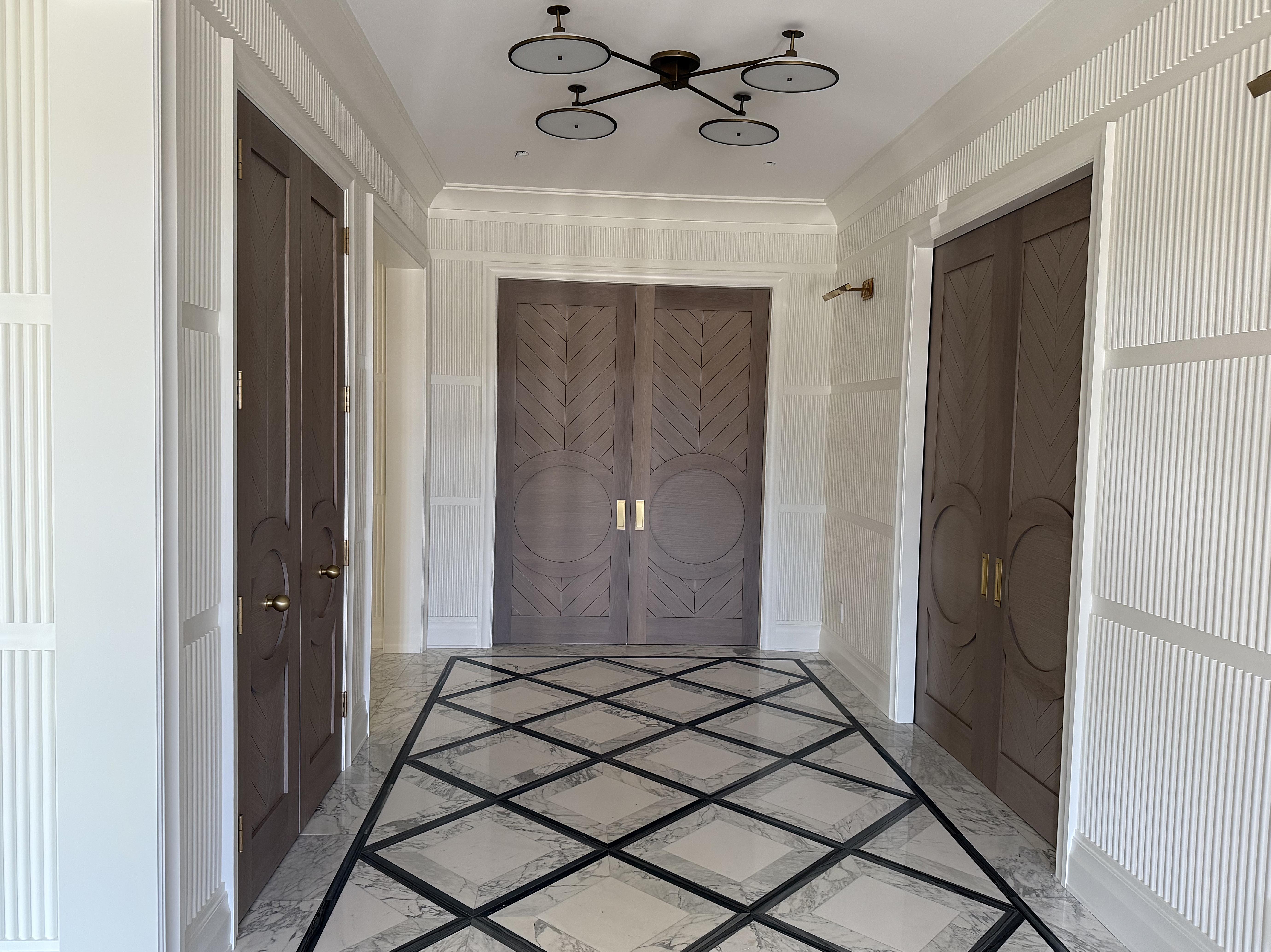 Finished trim and custom door work